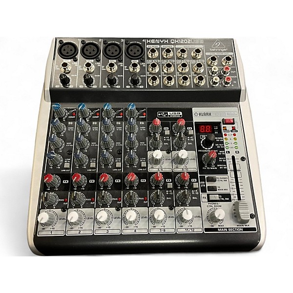 Used Behringer Xenyx QX1202USB Unpowered Mixer