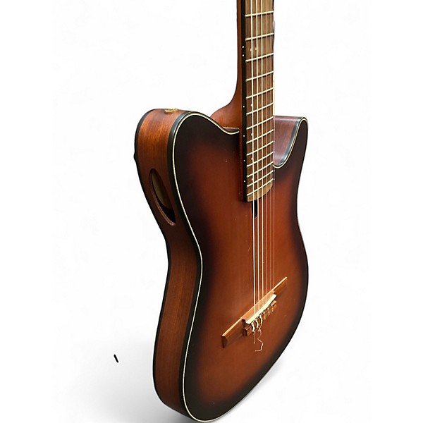 Used Ibanez FRH10N 2 Color Sunburst Classical Acoustic Electric Guitar