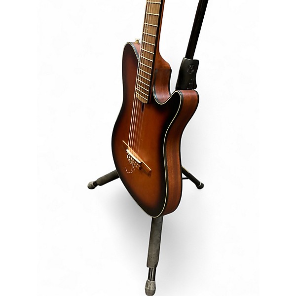 Used Ibanez FRH10N 2 Color Sunburst Classical Acoustic Electric Guitar