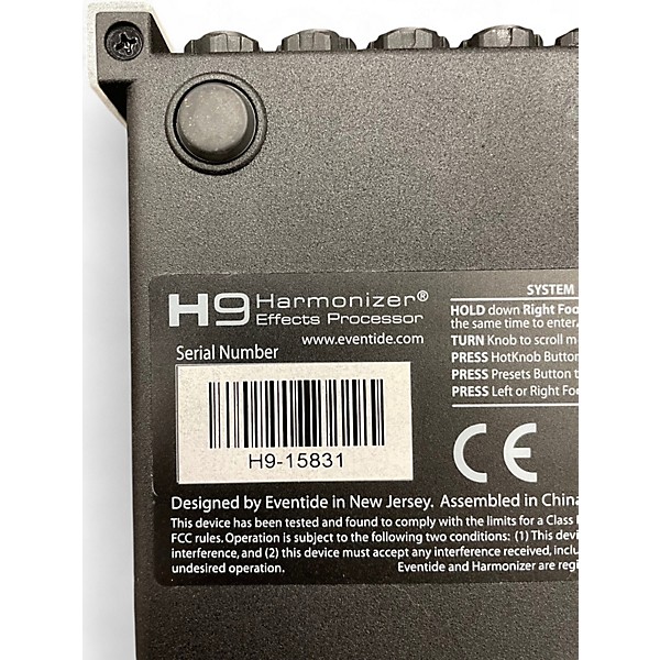 Used Eventide H9 Core Harmonizer Pedal