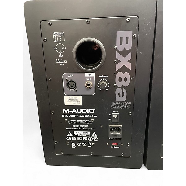 Used M-Audio BX8A Pair Powered Monitor