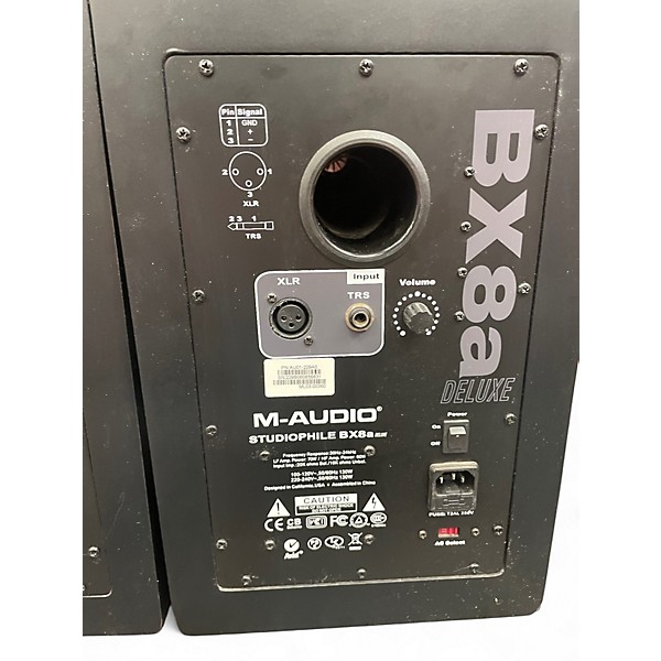 Used M-Audio BX8A Pair Powered Monitor