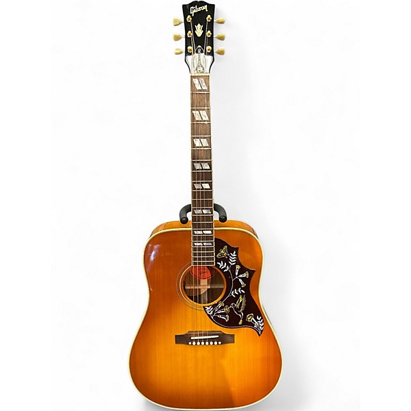 Used 2025 Gibson Hummingbird Heritage Cherry Sunburst Acoustic Electric Guitar