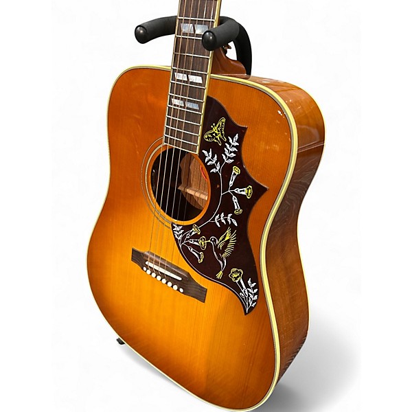 Used 2025 Gibson Hummingbird Heritage Cherry Sunburst Acoustic Electric Guitar