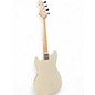 Used Squier Bronco White Electric Bass Guitar