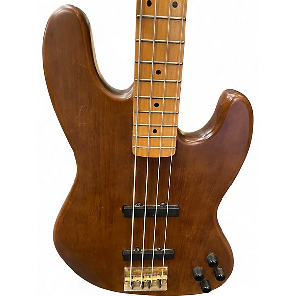 Used Hohner HZA Bass Natural Electric Bass Guitar