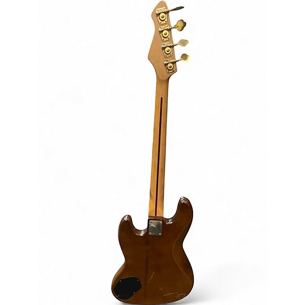 Used Hohner HZA Bass Natural Electric Bass Guitar
