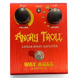 Used Way Huge Electronics WHE101 Angry Troll Boost Effect Pedal
