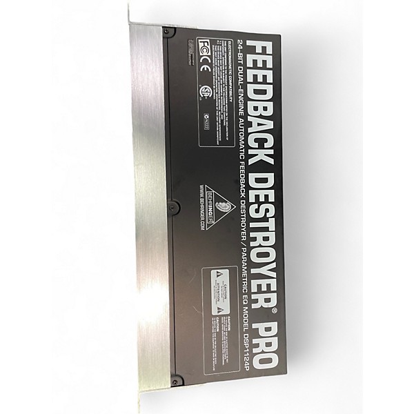 Used Behringer Feedback Destroyer Pro DSP1124P Feedback Suppressor