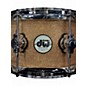 Used DW 14X5.5 Design Series Snare Champagne Gold Sparkle Drum thumbnail