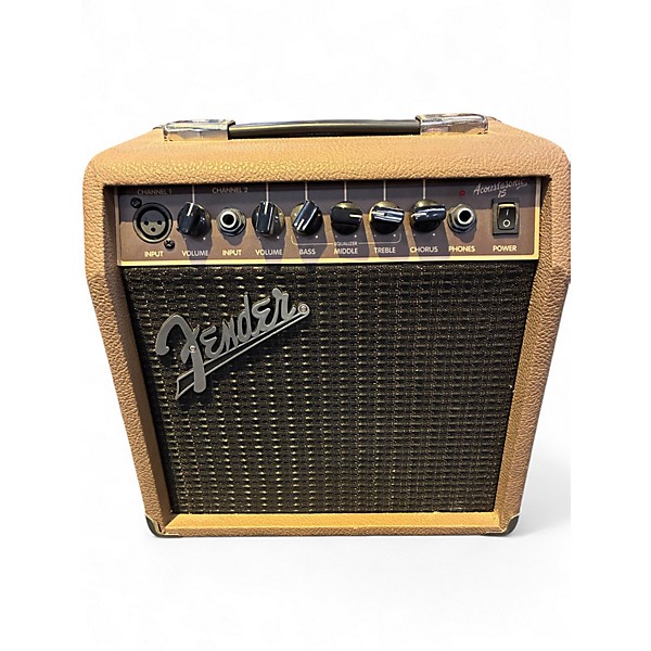 Used Fender Acoustasonic 15 Acoustic Guitar Combo Amp