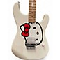 Used 2024 Squier Hello Kitty Stratocaster WHITE Solid Body Electric Guitar