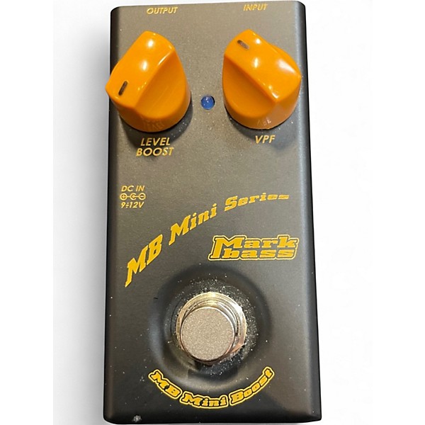 Used Markbass MB Mini Boost Effect Pedal