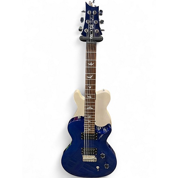 Used PRS Singlecut SE Blue Solid Body Electric Guitar