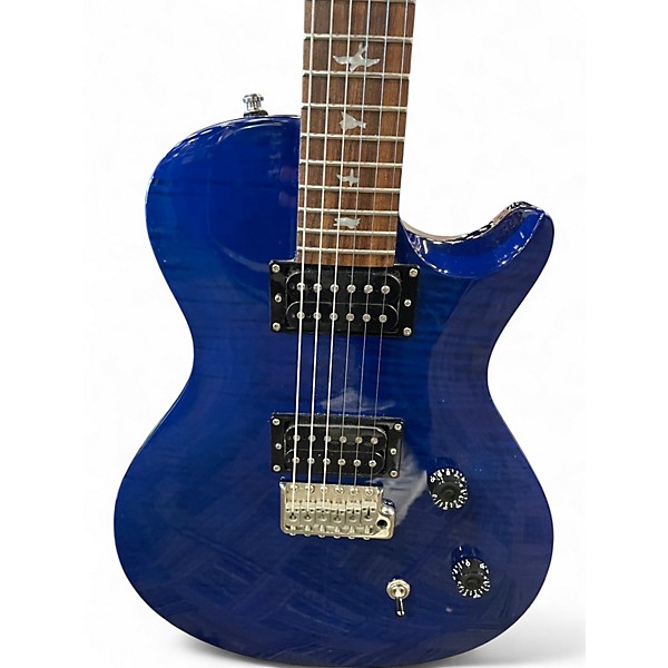Used PRS Singlecut SE Blue Solid Body Electric Guitar