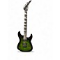 Used Jackson JS20 DKQ Transparent Green Solid Body Electric Guitar thumbnail