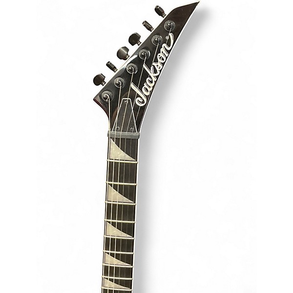 Used Jackson JS20 DKQ Transparent Green Solid Body Electric Guitar