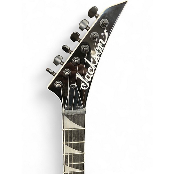 Used Jackson JS20 DKQ TRANSPERENT BLUE Solid Body Electric Guitar