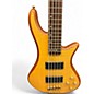 Used Schecter Guitar Research Stiletto Custom 5 String Maple Electric Bass Guitar