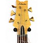 Used Schecter Guitar Research Stiletto Custom 5 String Maple Electric Bass Guitar