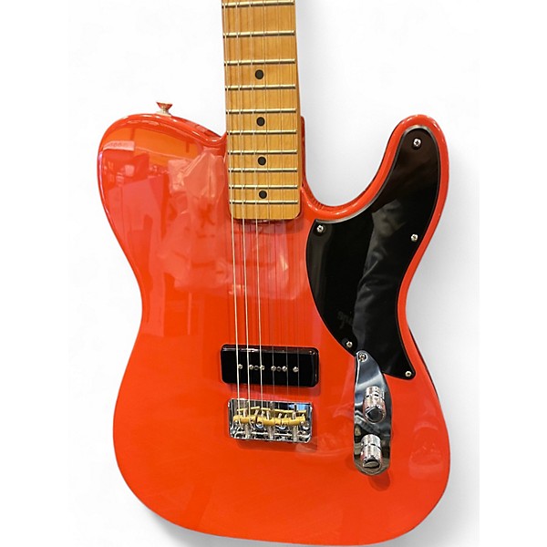 Used Fender Noventa Telecaster Fiesta Red Solid Body Electric Guitar