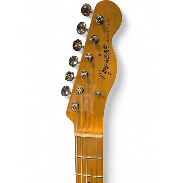 Used Fender Noventa Telecaster Fiesta Red Solid Body Electric Guitar