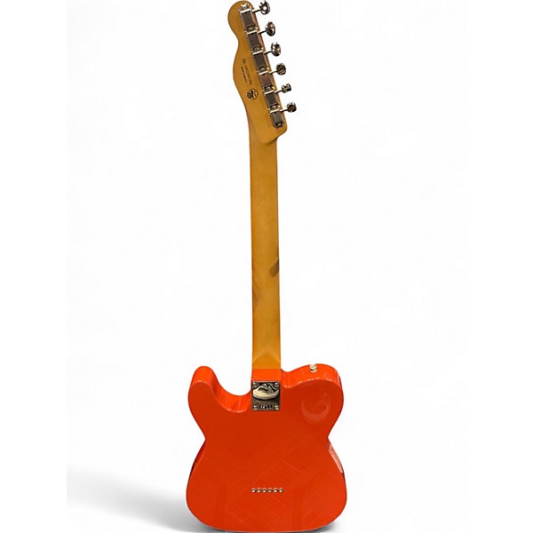 Used Fender Noventa Telecaster Fiesta Red Solid Body Electric Guitar