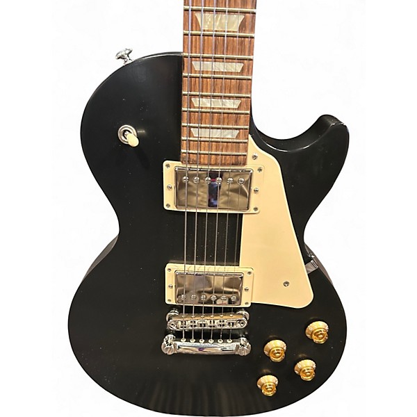 Used Gibson Les Paul Tribute plus Black Solid Body Electric Guitar