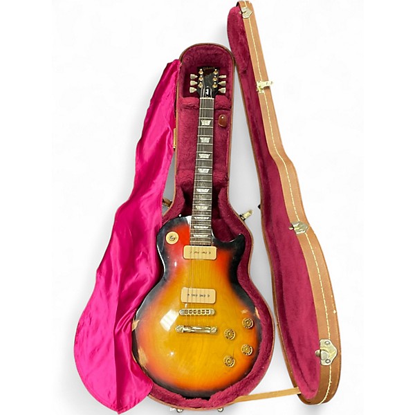 Used 1996 Gibson Les Paul Studio Gem Series 3 Color Sunburst Solid Body Electric Guitar