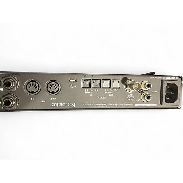 Used Focusrite Scarlett 18i20 Audio Interface