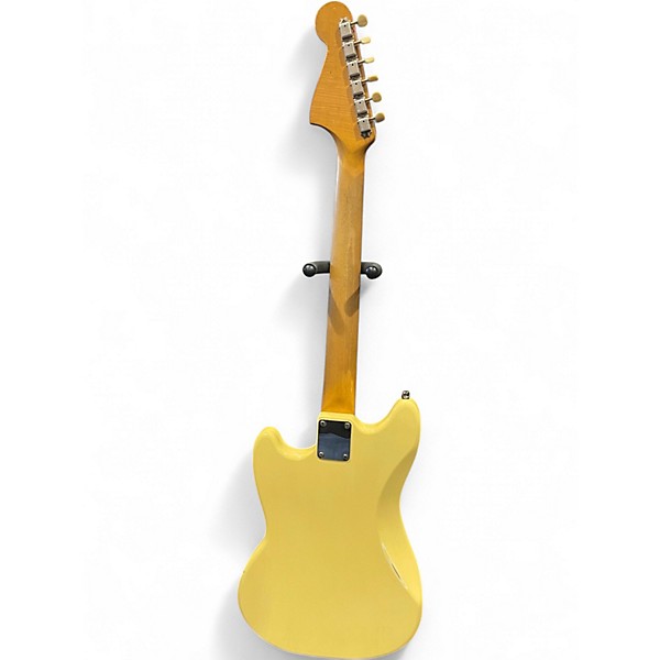 Used Fender Mustang Vintage White Solid Body Electric Guitar