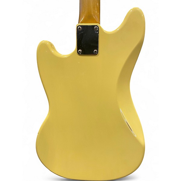 Used Fender Mustang Vintage White Solid Body Electric Guitar