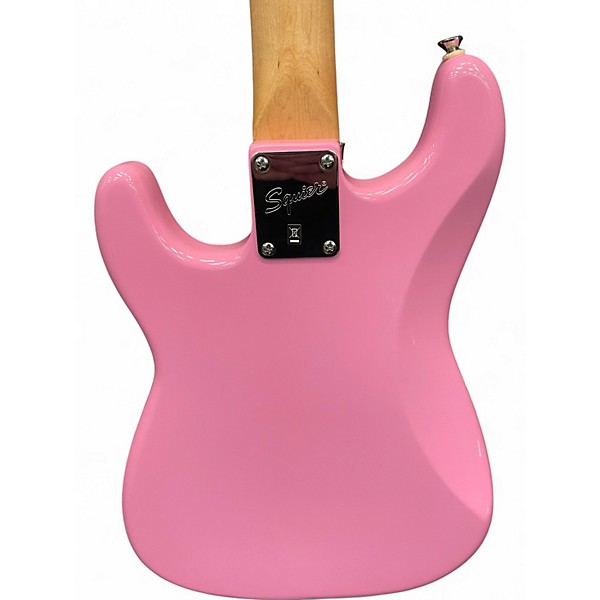 Used Squier Mini Affinity Stratocaster Pink Electric Guitar
