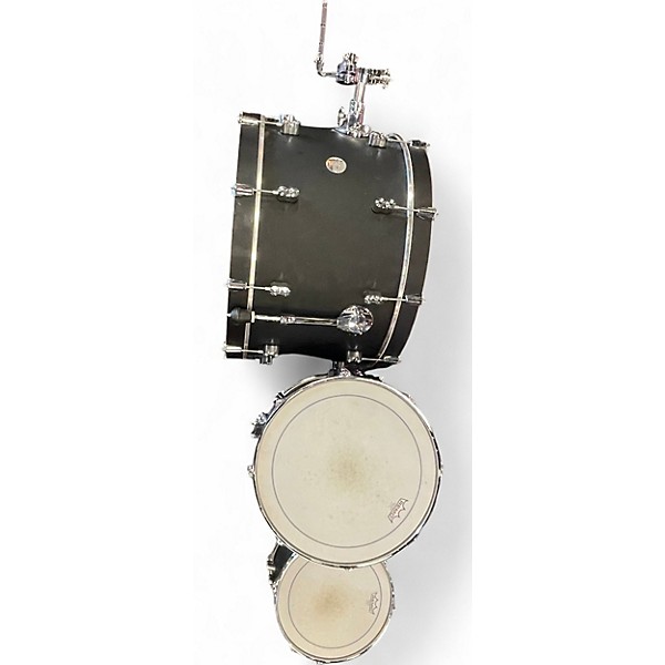 Used PDP by DW 3 Piece Concept Series Satin Black Drum Kit