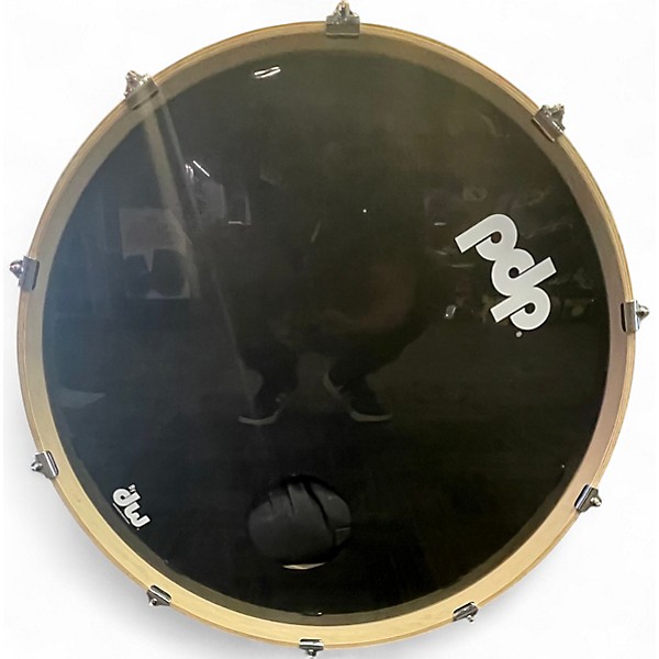 Used PDP by DW 3 Piece Concept Series Satin Black Drum Kit