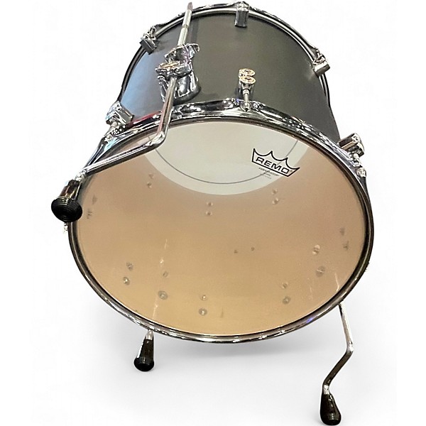 Used PDP by DW 3 Piece Concept Series Satin Black Drum Kit