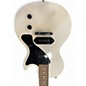 Used Epiphone Billy Joe Armstrong Les Paul Jr White Solid Body Electric Guitar