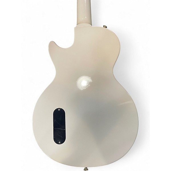 Used Epiphone Billy Joe Armstrong Les Paul Jr White Solid Body Electric Guitar