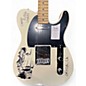 Used Fender Camp Flog Gnaw Telecaster White Solid Body Electric Guitar