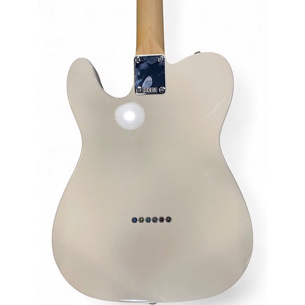 Used Fender Camp Flog Gnaw Telecaster White Solid Body Electric Guitar
