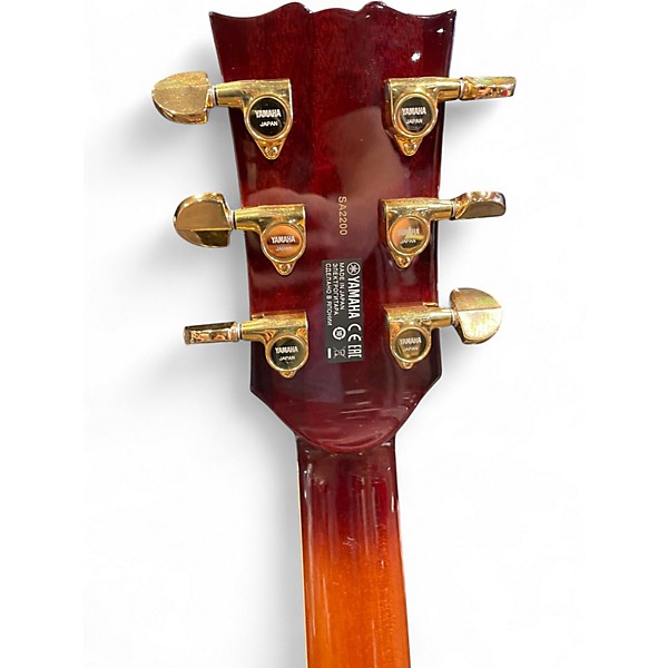 Used Yamaha sa2200 2 Color Sunburst Hollow Body Electric Guitar