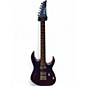 Used Ibanez grg121sp blue metal chameleon Solid Body Electric Guitar thumbnail
