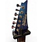 Used Ibanez grg121sp blue metal chameleon Solid Body Electric Guitar