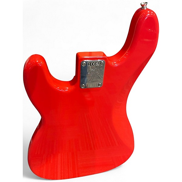 Used Fender MIJ PRECISION BASS MORROCCO RED Electric Bass Guitar