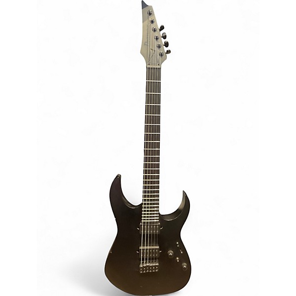 Used Ibanez rgrtb621 Matte Black Solid Body Electric Guitar