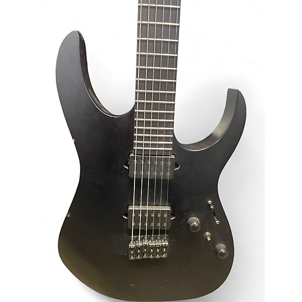 Used Ibanez rgrtb621 Matte Black Solid Body Electric Guitar