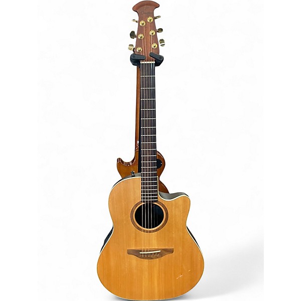 Used Ovation S861 BALLADEER SPECIAL Natural Acoustic Electric Guitar