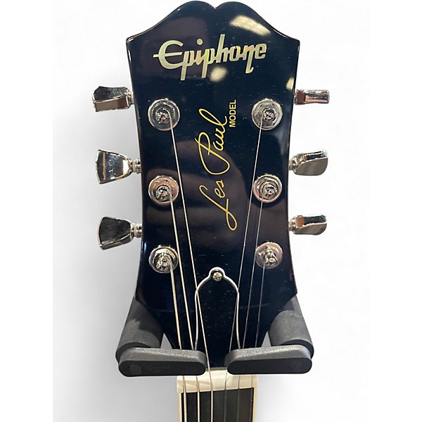 Used Epiphone Les Paul Modern Vintage Sparkling Burgundy Solid Body Electric Guitar
