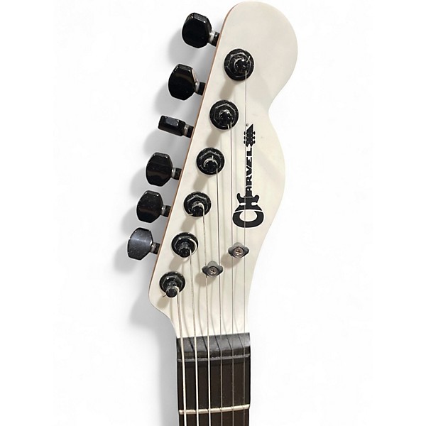Used Charvel Joe Duplantier Signature Alpine White Solid Body Electric Guitar