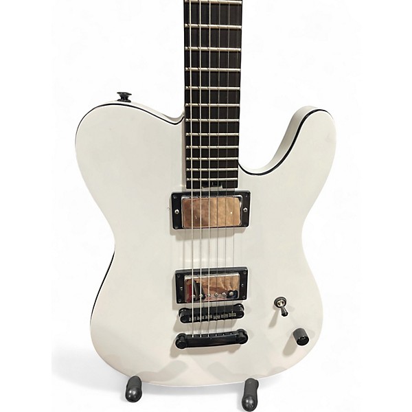 Used Charvel Joe Duplantier Signature Alpine White Solid Body Electric Guitar